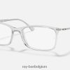 rb7031 optiek gepolijst transparant XX46DZ2281 Heren Ray-Ban bril