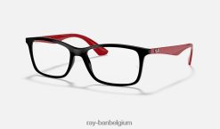 rb7047 optiek gepolijst zwart XX46DZ2588 vrouwen Ray-Ban bril
