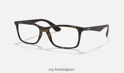 rb7047 optiek mat havanna XX46DZ2583 vrouwen Ray-Ban bril