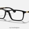 rb7056 optiek mat zwart XX46DZ2372 Heren Ray-Ban bril
