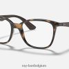 rb7066 optiek gepolijst havanna XX46DZ2287 Heren Ray-Ban bril