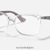 rb7066 optiek gepolijst transparant XX46DZ2291 Heren Ray-Ban bril