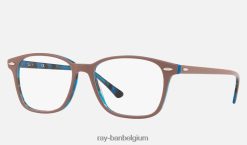 rb7119 optiek gepolijst lichtbruin XX46DZ2215 Heren Ray-Ban bril