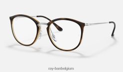 rb7140 optiek gepolijst havanna XX46DZ1607 Heren Ray-Ban bril