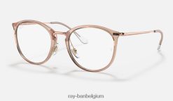 rb7140 optiek gepolijst lichtbruin XX46DZ1602 Heren Ray-Ban bril