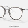 rb7140 optiek gepolijst transparant grijs XX46DZ1601 Heren Ray-Ban bril