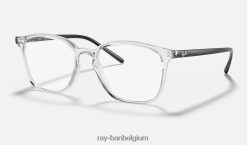 rb7185 gepolijst transparant XX46DZ2417 Heren Ray-Ban bril