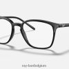 rb7185 gepolijst zwart XX46DZ2415 Heren Ray-Ban bril