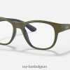 rb7191 optiek mat groen XX46DZ2042 Heren Ray-Ban bril