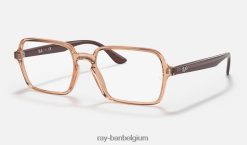 rb7198 optiek gepolijst lichtbruin XX46DZ1886 Heren Ray-Ban bril