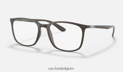 rb7199 optiek mat bruin XX46DZ1975 Heren Ray-Ban bril