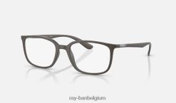 rb7208 optiek mat bruin XX46DZ2191 Heren Ray-Ban bril