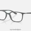 rb7208 optiek mat grijs XX46DZ2189 Heren Ray-Ban bril