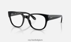 rb7210 optiek gepolijst zwart XX46DZ2172 Heren Ray-Ban bril