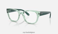 rb7210 optiek glanzend transparant groen XX46DZ2174 Heren Ray-Ban bril