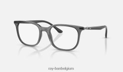 rb7211 optiek gepolijst transparant grijs XX46DZ2106 Heren Ray-Ban bril