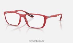 rb7213m optica scuderia ferrari collectie mat rood XX46DZ2217 Heren Ray-Ban zonnebril
