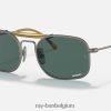 rb8062 titanium mat grijs/lichtblauw XX46DZ1219 Heren Ray-Ban zonnebril