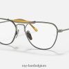 rb8064 titanium optiek mat grijs XX46DZ2627 vrouwen Ray-Ban bril