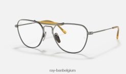 rb8064 titanium optiek mat grijs XX46DZ2627 vrouwen Ray-Ban bril