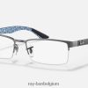 rb8412 optiek gepolijst brons XX46DZ2234 Heren Ray-Ban bril