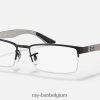 rb8412 optiek mat zwart XX46DZ2233 Heren Ray-Ban bril