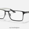 rb8415 optiek mat zwart XX46DZ2255 Heren Ray-Ban bril