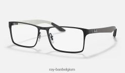 rb8415 optiek mat zwart XX46DZ2255 Heren Ray-Ban bril