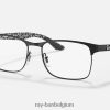 rb8416 optiek mat zwart XX46DZ2377 Heren Ray-Ban bril
