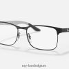 rb8416 optiek matzwart op gunmetal XX46DZ2379 Heren Ray-Ban bril