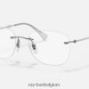 rb8748 optiek gepolijst brons XX46DZ2283 Heren Ray-Ban bril