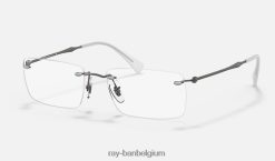 rb8755 optiek gepolijst brons XX46DZ2293 Heren Ray-Ban bril