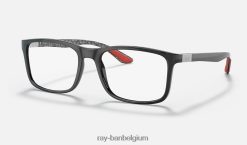 rb8908 optiek gepolijst zwart XX46DZ2081 Heren Ray-Ban bril