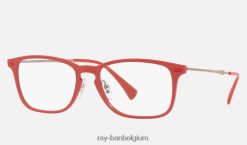 rb8953 optiek gepolijst rood XX46DZ2294 Heren Ray-Ban bril