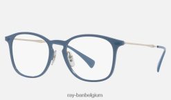 rb8954 optiek gepolijst transparant lichtblauw XX46DZ2267 Heren Ray-Ban bril
