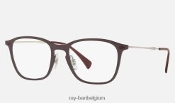 rb8955 optiek mat paars XX46DZ2257 Heren Ray-Ban bril