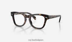 rb9707v optiek gepolijst havanna XX46DZ2756 kinderen Ray-Ban bril