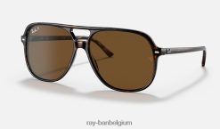 rekening gepolijst havana/bruin XX46DZ109 Heren Ray-Ban zonnebril