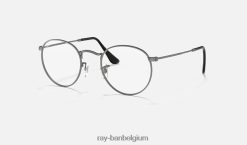 ronde metalen optiek mat brons XX46DZ2538 vrouwen Ray-Ban bril