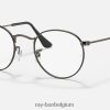 ronde metalen optiek mat brons XX46DZ2543 vrouwen Ray-Ban bril