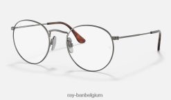 ronde titaniumoptiek gepolijst brons XX46DZ2443 Heren Ray-Ban bril