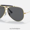 schutter gepolijst goud/grijs XX46DZ894 Heren Ray-Ban zonnebril