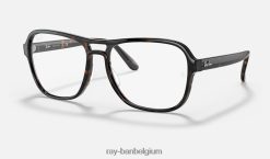staat kant optiek gepolijst havanna XX46DZ2015 Heren Ray-Ban bril