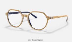 thalia optiek gepolijst beige XX46DZ1668 Heren Ray-Ban bril