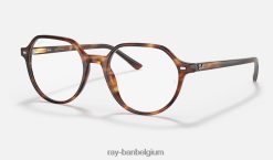 thalia optiek gepolijst gestreept havana XX46DZ1664 Heren Ray-Ban bril