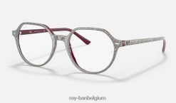 thalia optiek gepolijst grijs XX46DZ1667 Heren Ray-Ban bril