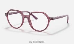 thalia optiek gepolijst transparant roze XX46DZ2729 kinderen Ray-Ban bril