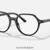 thalia optiek gepolijst zwart XX46DZ2731 kinderen Ray-Ban bril