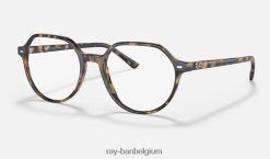 thalia optiek glanzend geel/blauw havana XX46DZ1669 Heren Ray-Ban bril