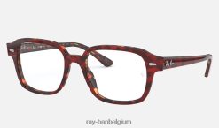 tucson-optiek glanzend rood havana XX46DZ2354 Heren Ray-Ban bril